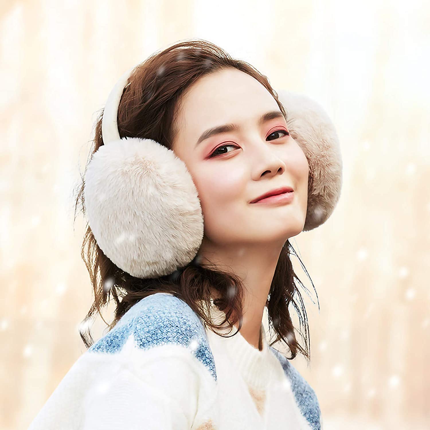 Foldable Faux Fur Warm Earmuffs Outlet Cheap Authentic