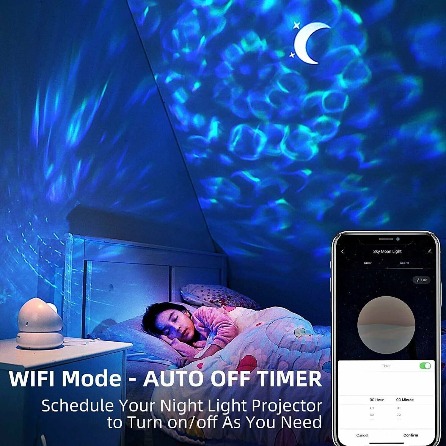 VANKYO Galaxy Smart Night Light Projector with APP and Voice Control With Mastercard Cheap Online