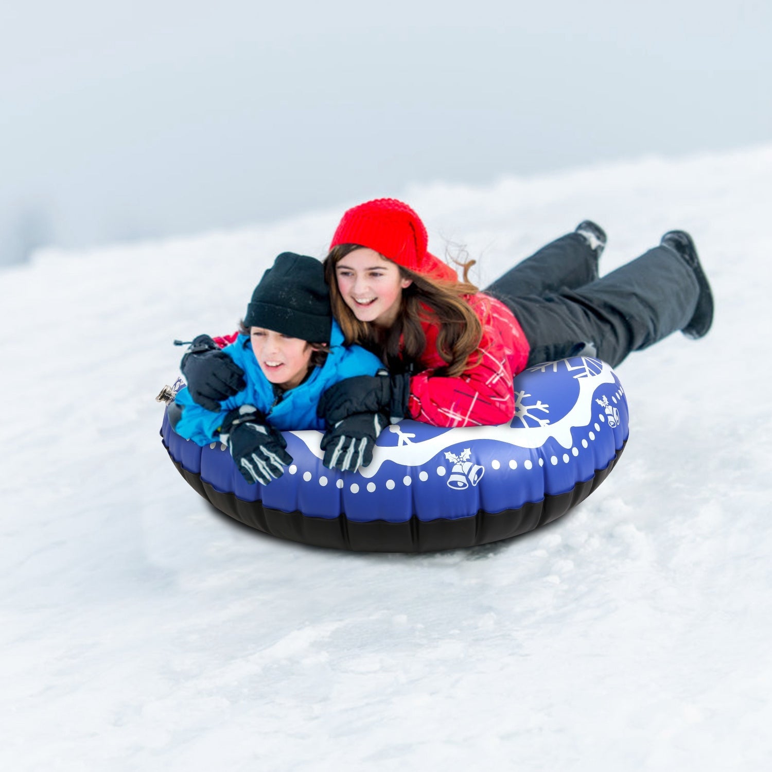 47-Inch Inflatable Snow Tube Cheap Nicekicks