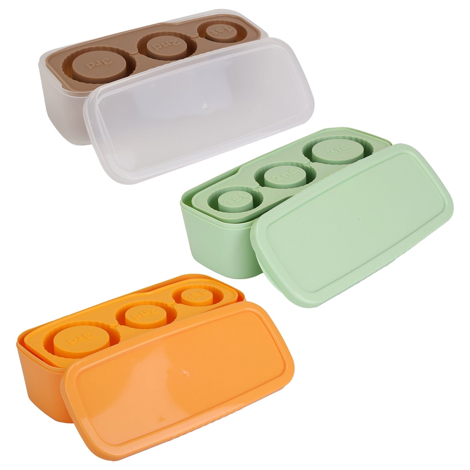 Ice Cube Tray Fit For 20oz/30oz/40oz Stanley Cup Easy Release Silicone Hallow Cylinder Free Shipping Perfect