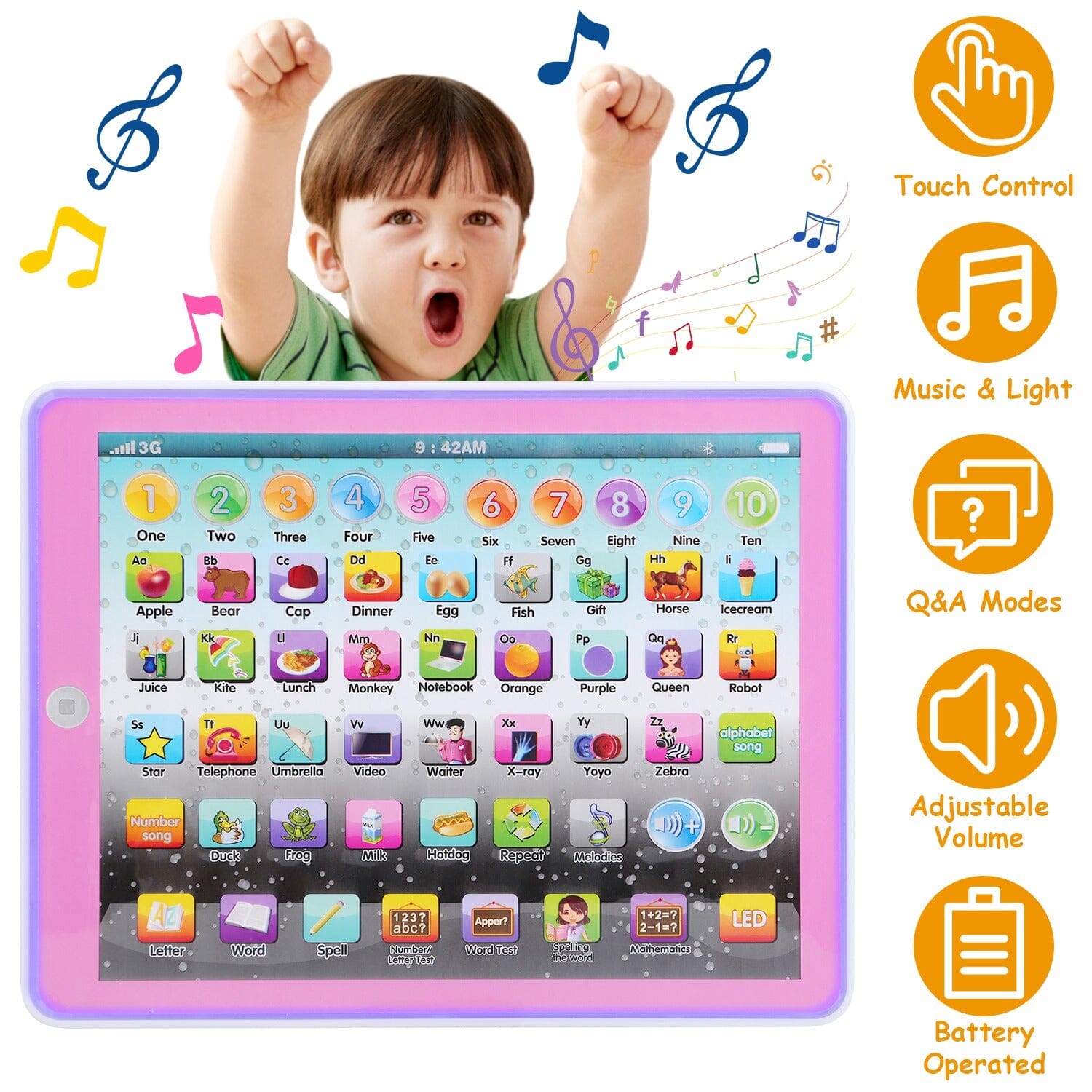 Kid Baby Toddler Educational Tablet Toy Outlet Footlocker Finishline