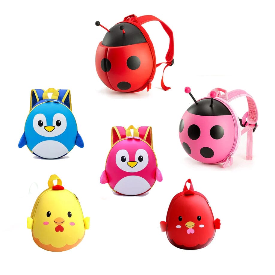 Cartoon Egg Shaped Kids Knapsacks Clearance Fast Delivery