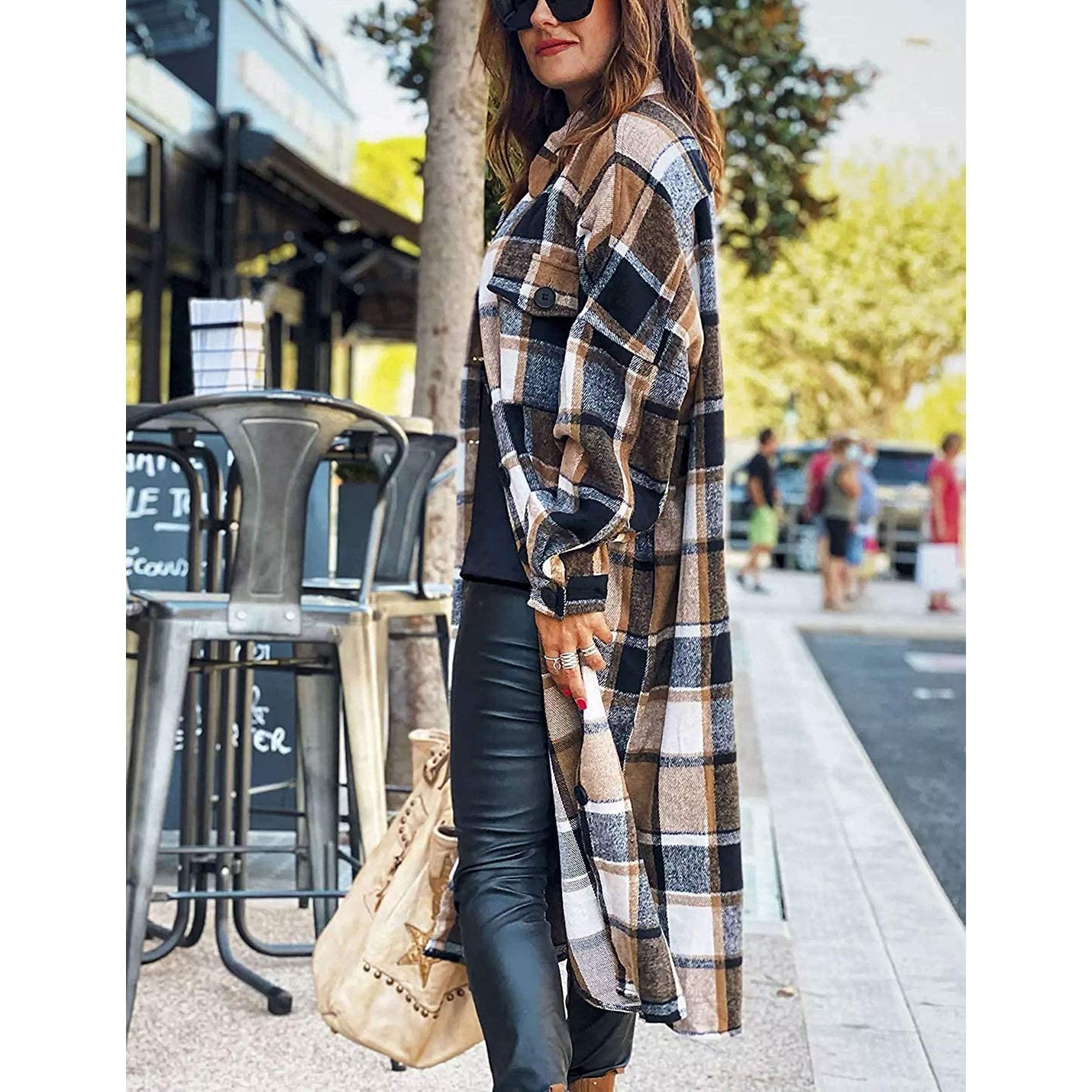 Womens Lounge Lapel Button Up Long Sleeve Sale Recommend