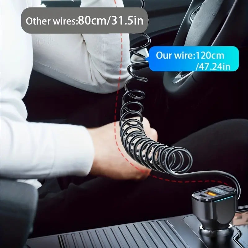 3-in-1 65W 3-port USB PD Fast Car Charger Buy Cheap Fake