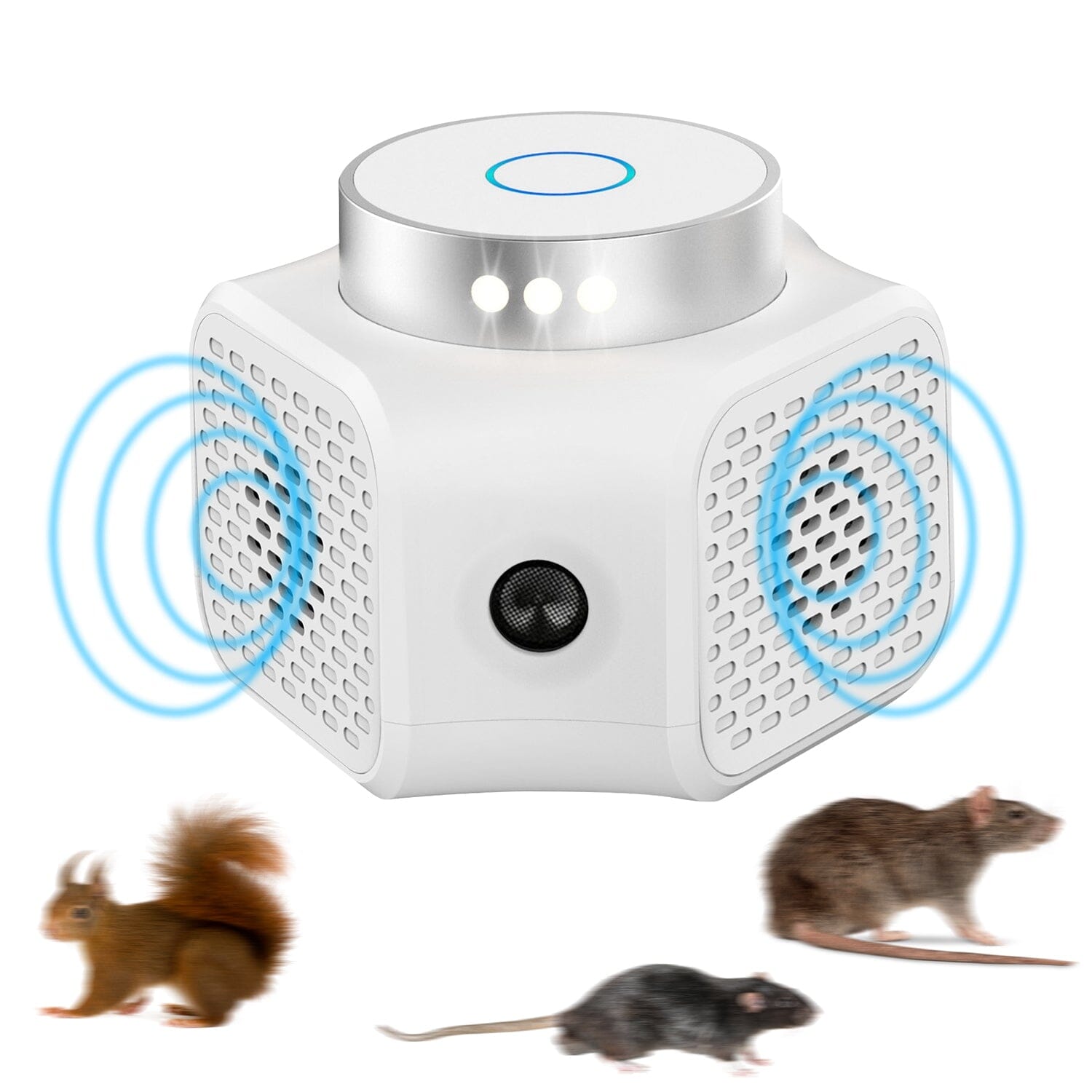 360° Ultrasonic Rodent Chaser Electronic Plug-in Mouse Control Best Deals