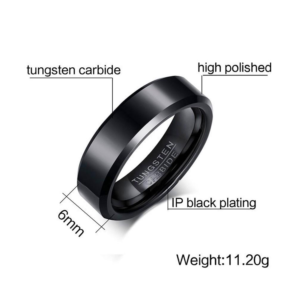 Tungsten Carbide Ring Mirrored Polished Plain Wedding Engagement Band Best Sale Cheap Pice