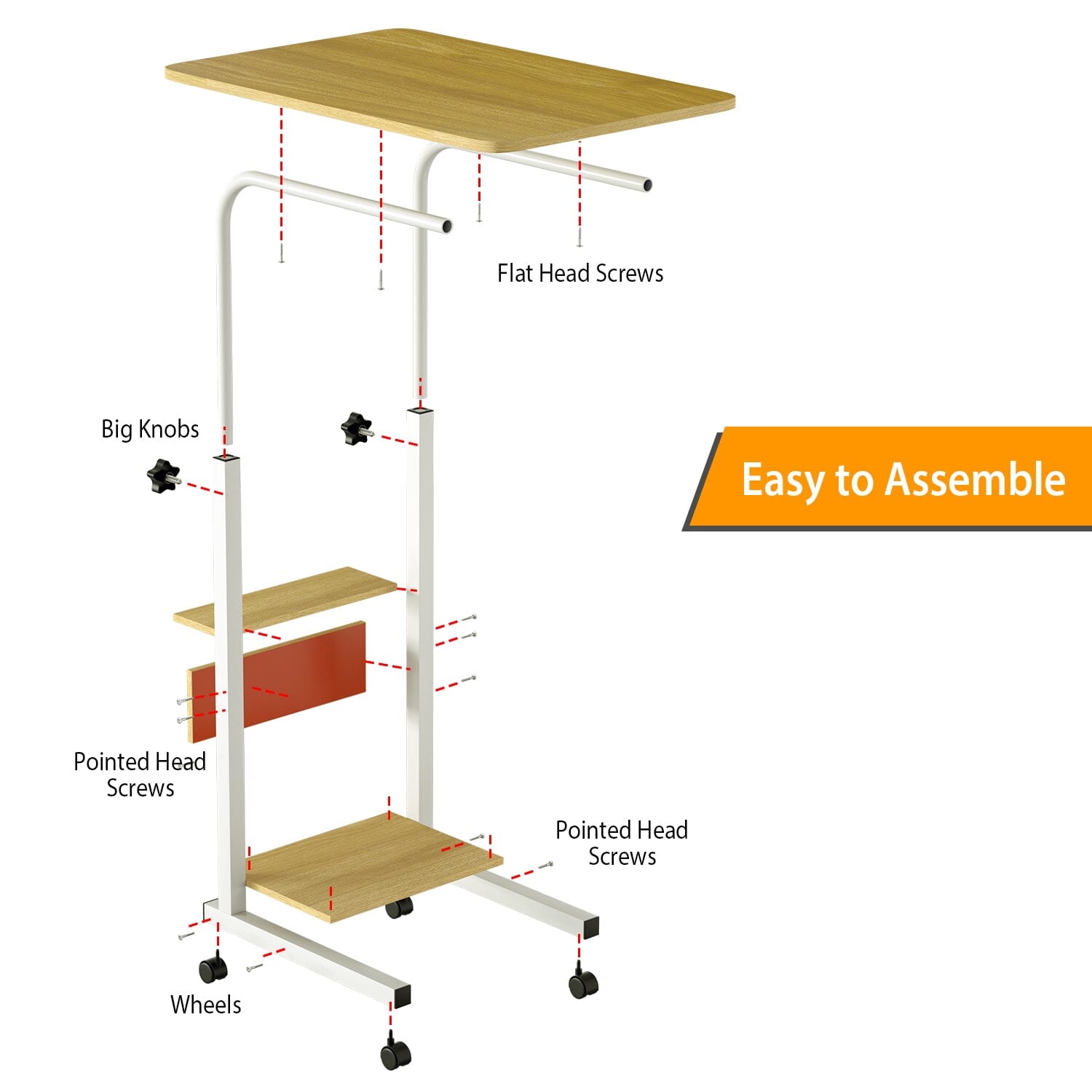 C Side Laptop Small Slim Snack Side Table Free Shipping Order