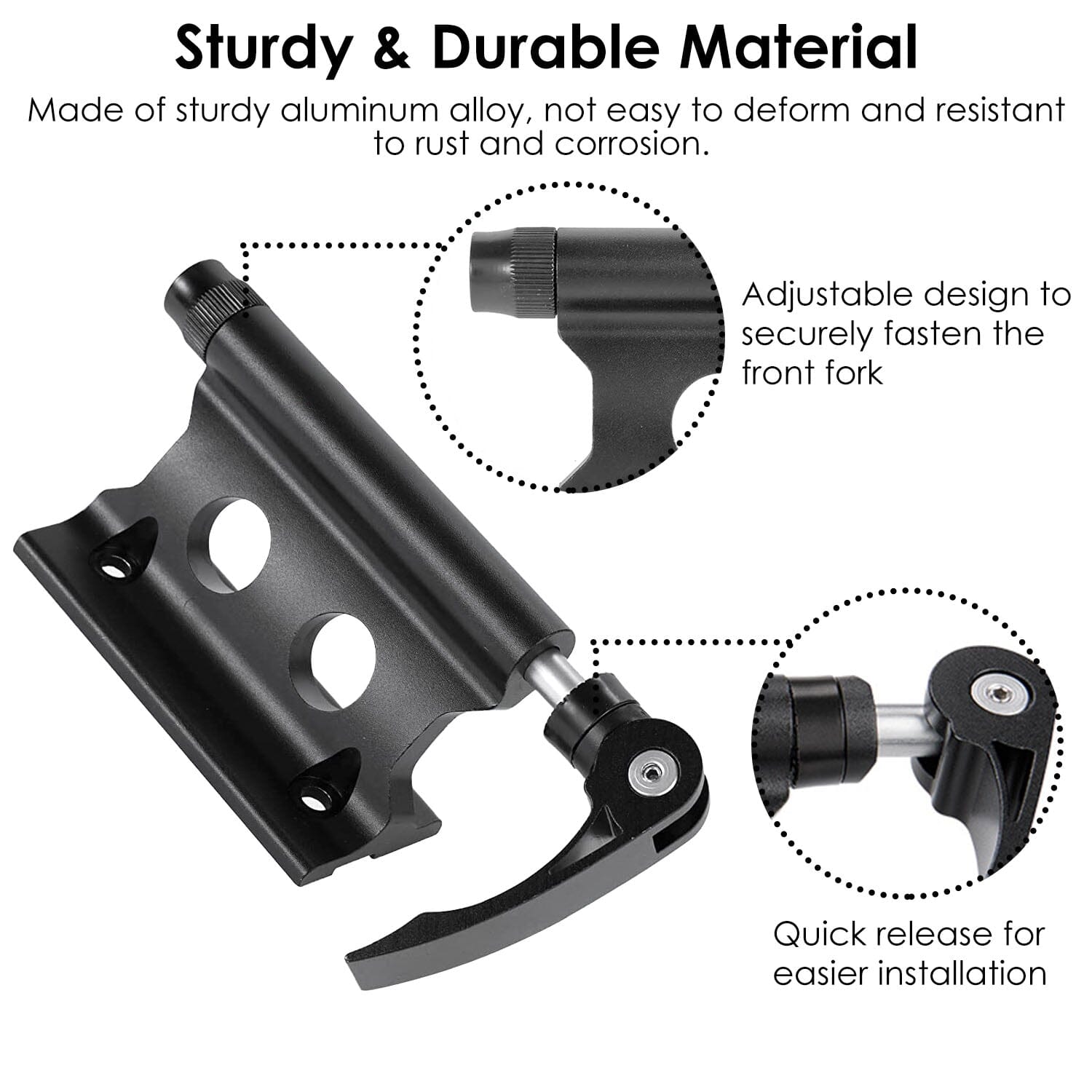 Quick Release Bike Fork Block Mount Rack for Car Roof Outlet Order