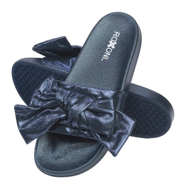 Roxoni Women's Bow Tie Slide Sandal Comfortable Online