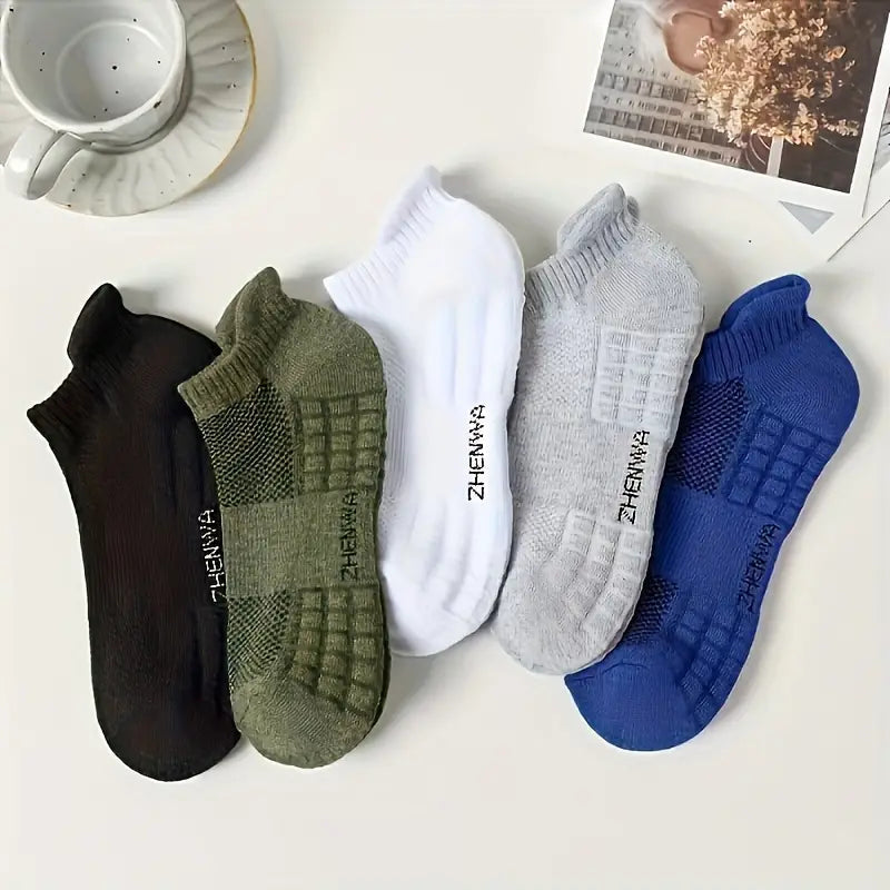 5-Pairs: Men and Women's Breathable Comfortable Sports Socks Cheap Outlet Locations