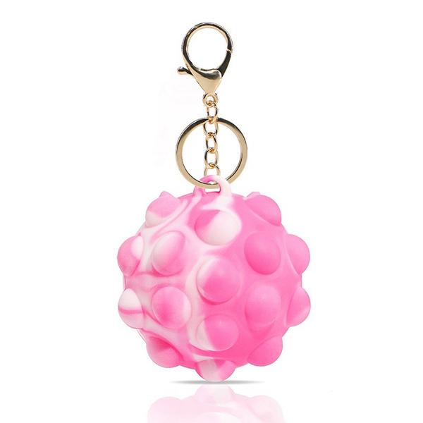 3D Pop Ball Fidget Toy Keychain Stress Reliever For Children and Adults Cheap 100% Authentic