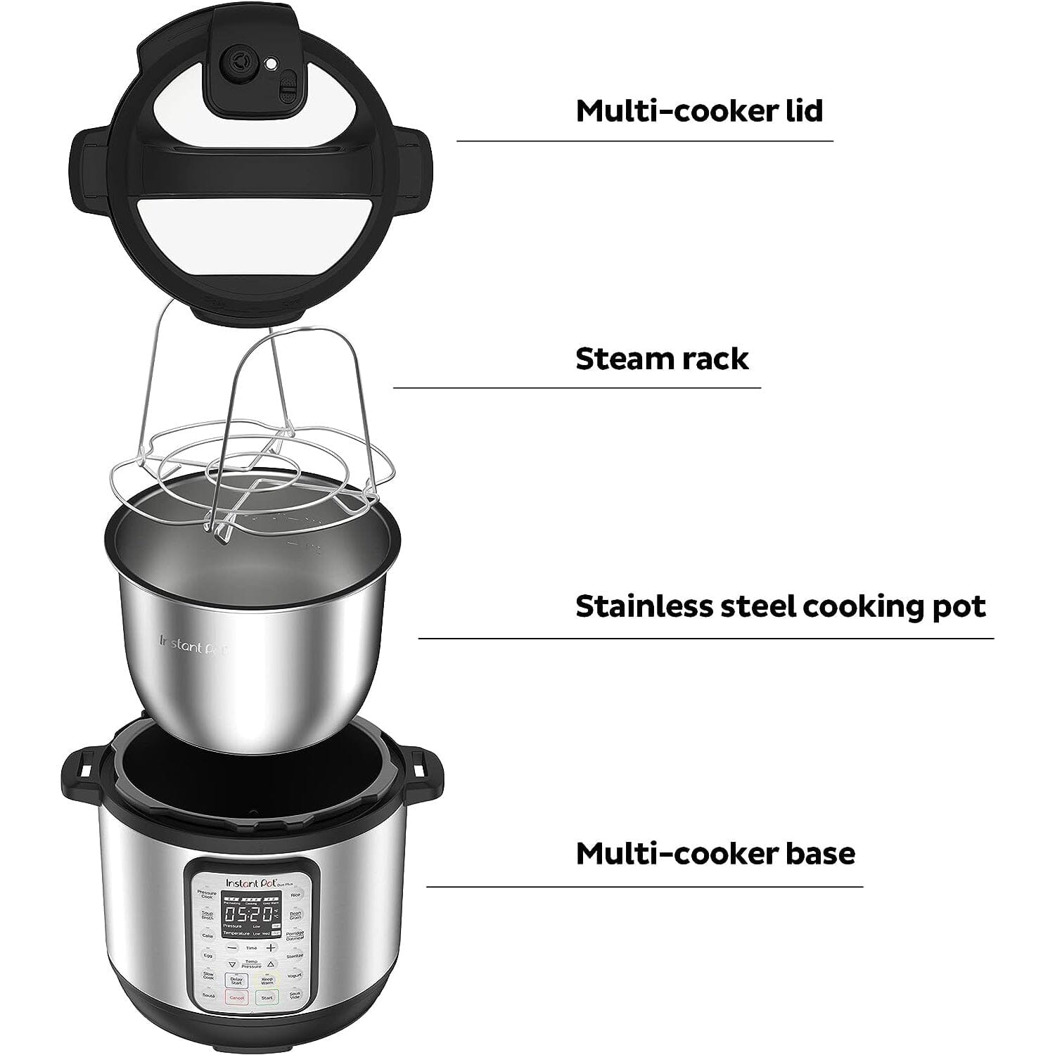 Instant Pot DUO Plus 6qt 9-in-1 Multi- Use Programmable Slow Cooker Pick A Best For Sale