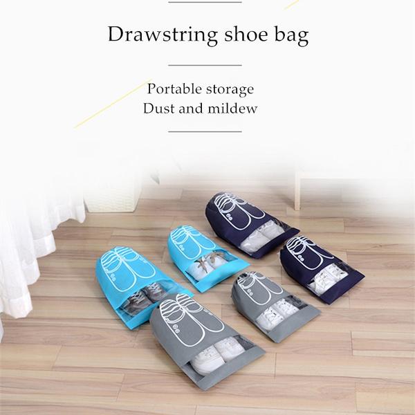 3-Pack: Drawstring Shoe Storage Bag Buy Cheap Very Cheap