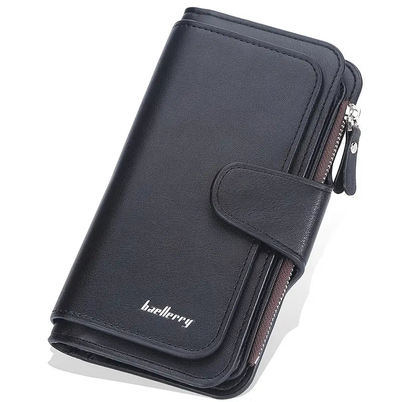 Women's Fashion Faux Leather Wallet with Card Slots & ID Window Outlet Cheap Pices