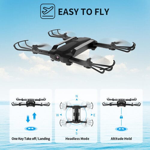 UDIRC Foldable RC Drone FPV WiFi Quadcopter w/ 720P HD Camera & 2 Batteries U73 Buy Cheap Hot Sale