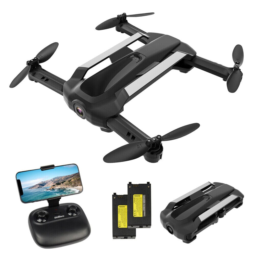 UDIRC Foldable RC Drone FPV WiFi Quadcopter w/ 720P HD Camera & 2 Batteries U73 Buy Cheap Hot Sale