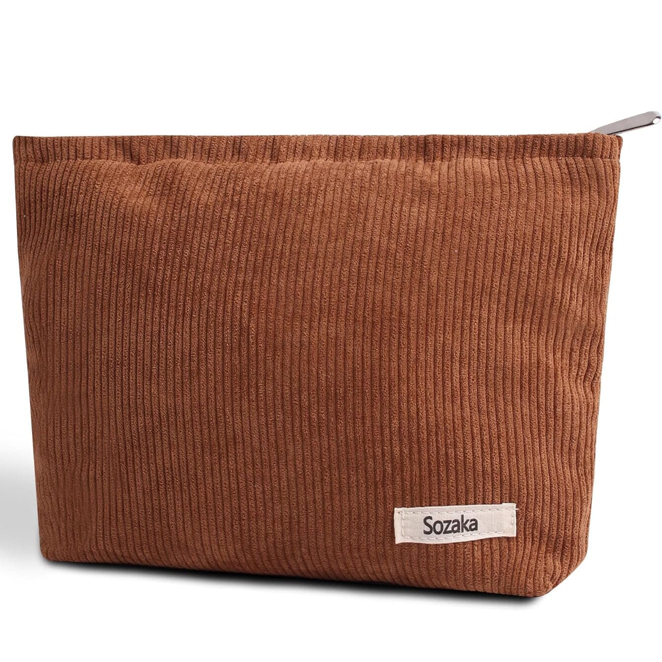 Corduroy Travel Makeup Bag, Large Capacity Travel Wash Bag Discount 2025