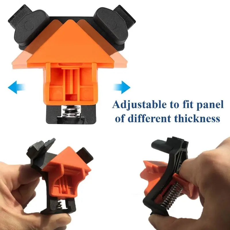 4-Piece Set: Precision 90 Degree Angle Clamps for Woodworking Cheap Sale Visit