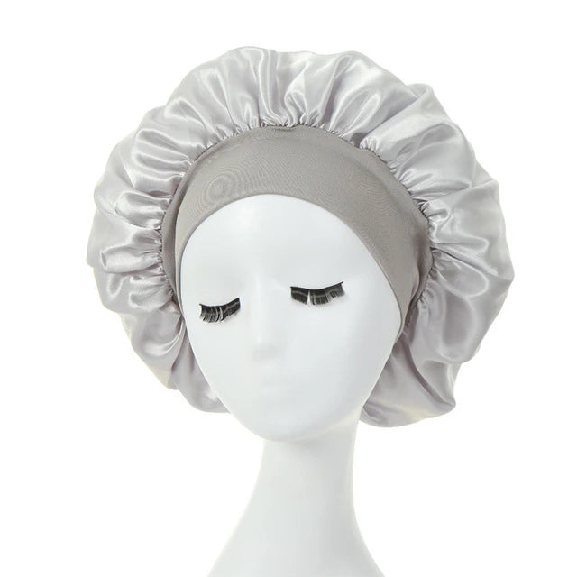 2-Pack: Satin Sleep Bonnet for Curly Hair Clearance Ebay