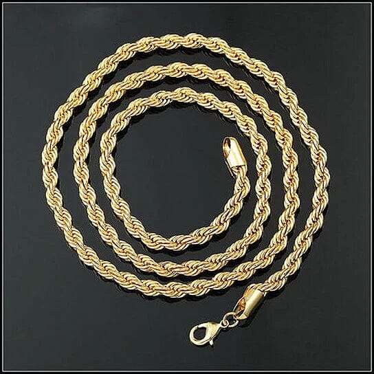 14k Gold Filled Rope Chain Sale 2025 Newest