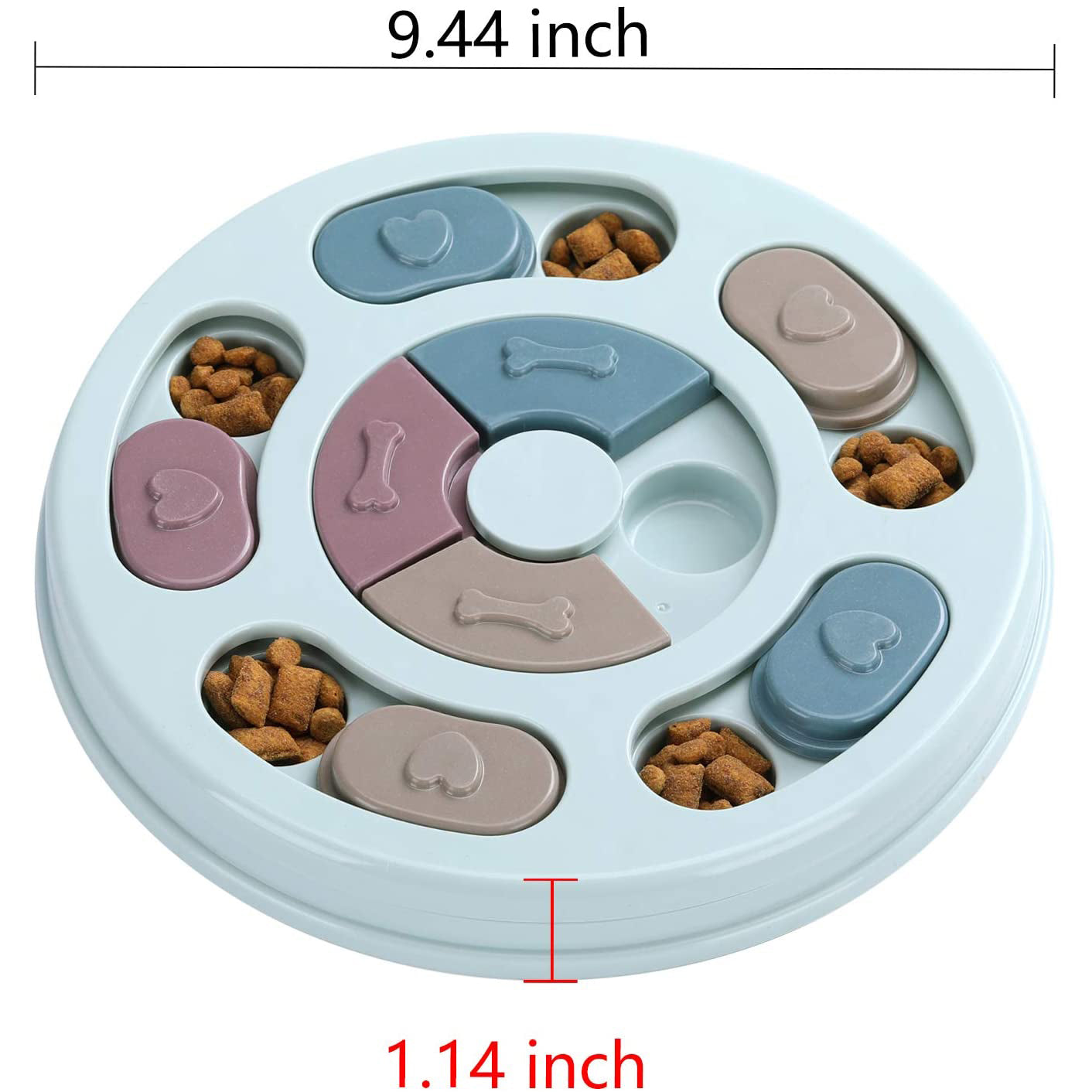 Dogs Food Puzzle Feeder Toys for IQ Training and Mental Enrichment Cheap Amazon