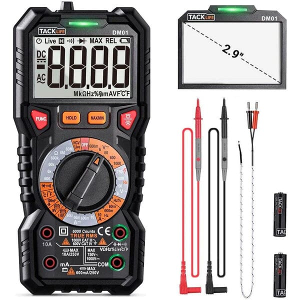 Digital Multimeter TRMS 6000 Counts Cheap Sale Amazon