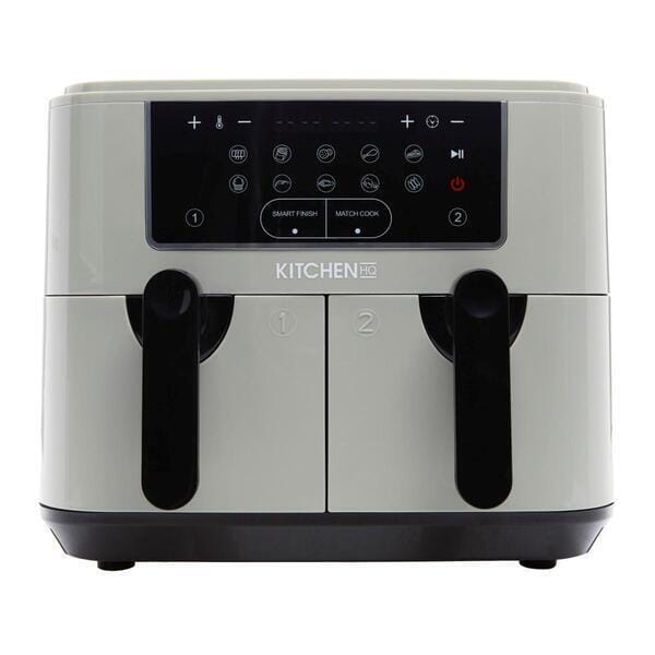 Kitchen HQ 10-in-1 9-Quart Dual Air Fryer with Kebabs (Refurbished) Cheap Footlocker Finishline