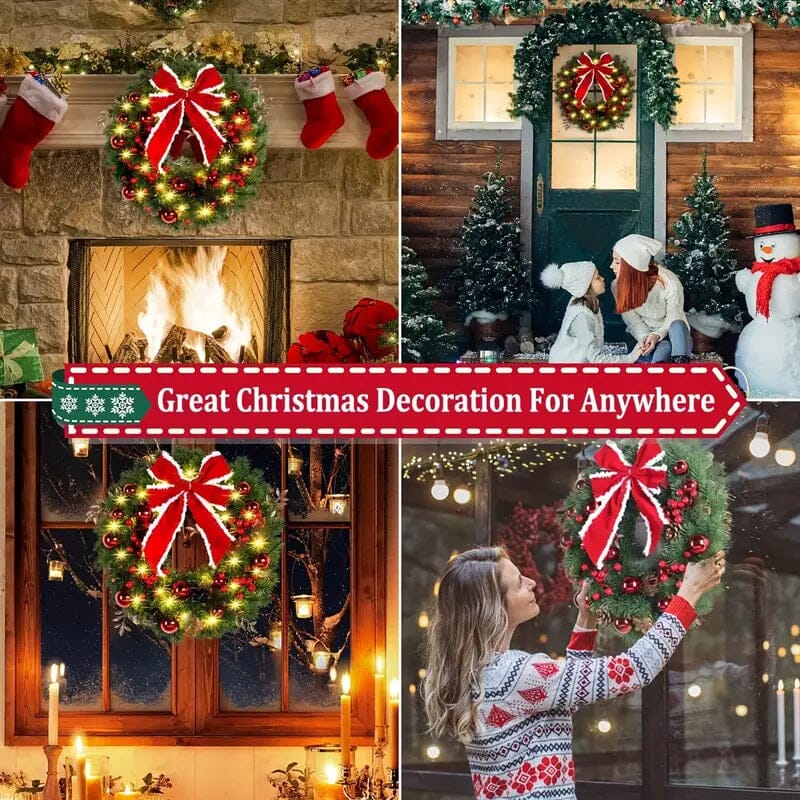 Handmade Christmas Wreath Decor Outlet Best Seller