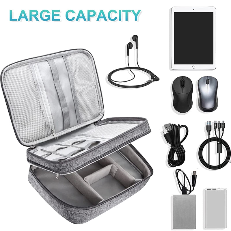 Cable Storage Bag Waterproof Digital Electronic Organizer Buy Cheap Cheapest Pice