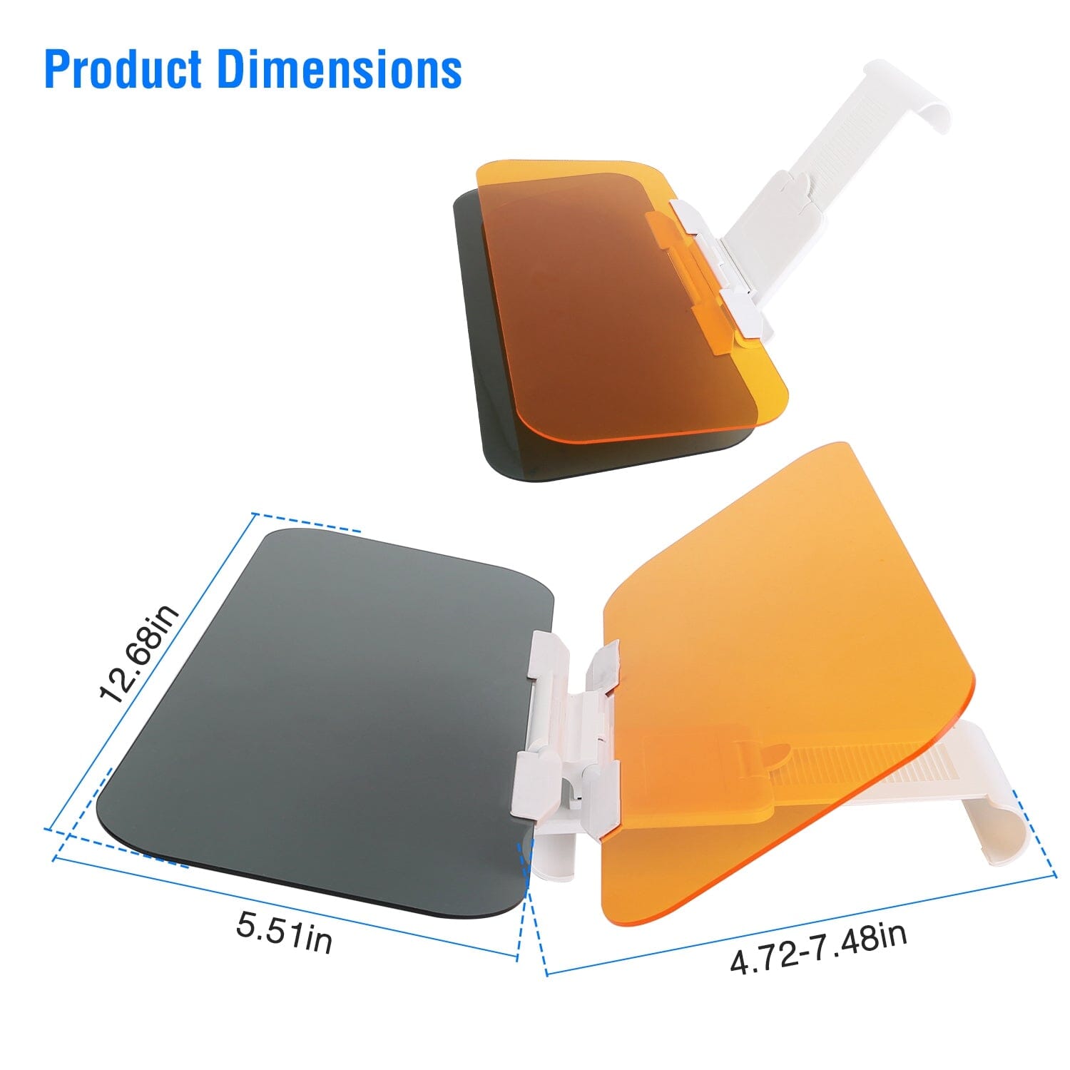 2-in-1 Sun Visor Extender with Adjustable View Angles Discount Nicekicks