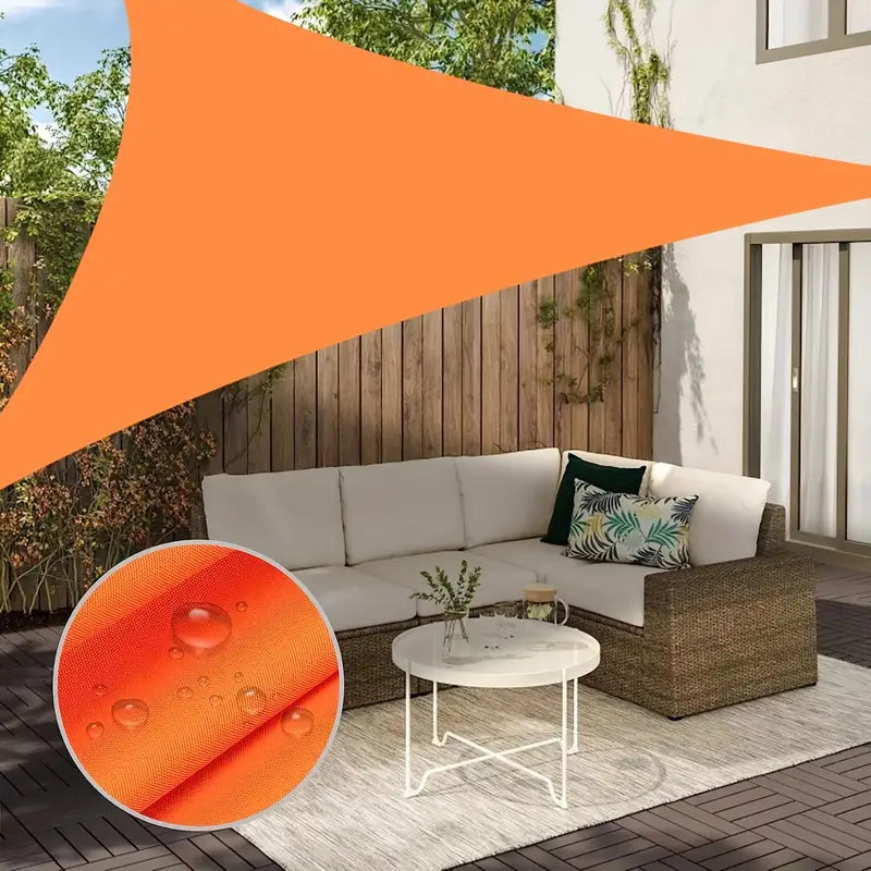 Durable Outdoor Sun Shade Sail for Terrace, Yard, Deck, and Garden - Waterproof and UV Resistant Triangle Canopy Cheap Sale From China