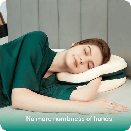 Stack Pillow with Dual Layers Balance, Adjustable Height, Suitable for All Sleeping Positions Sale 2025