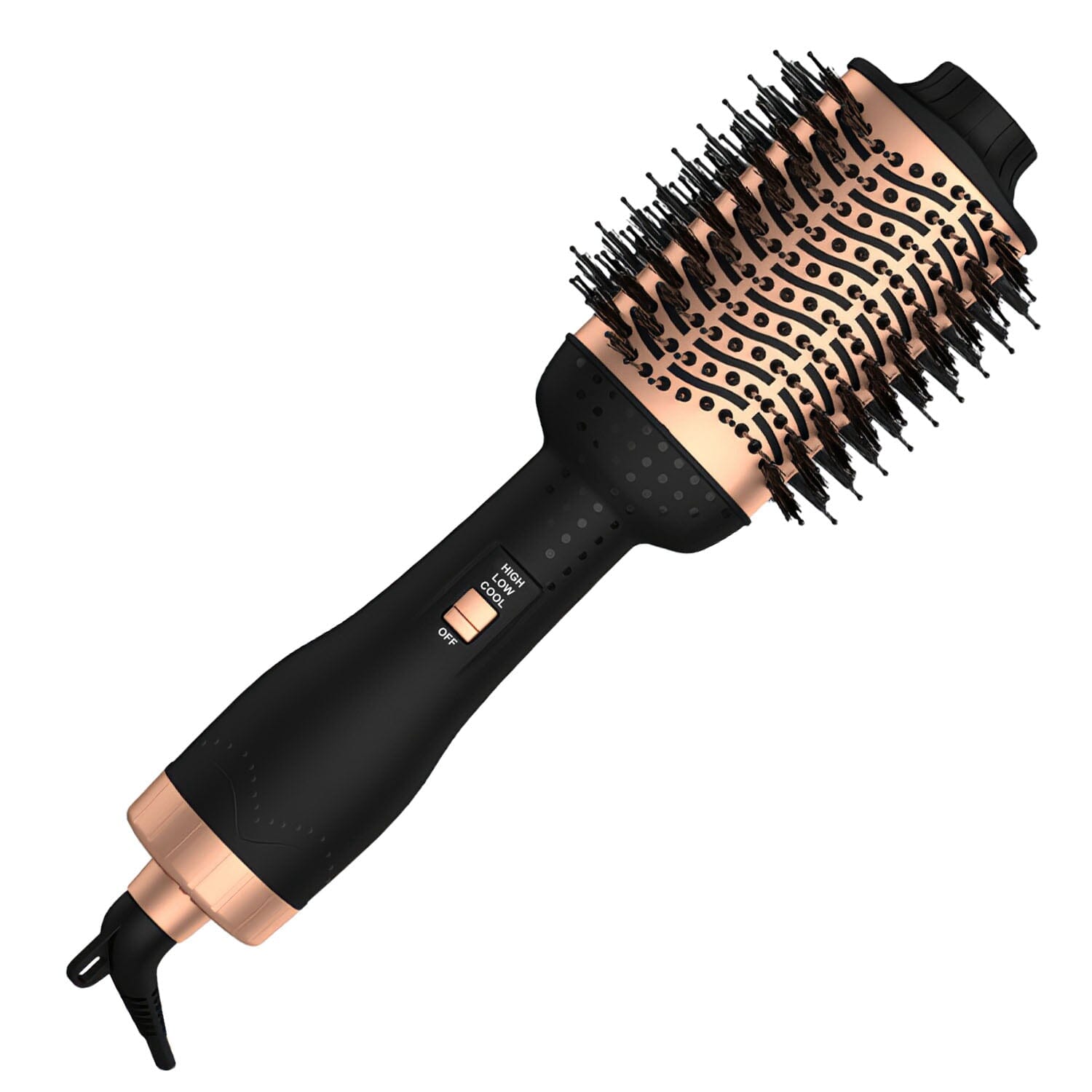 4-in-1 Hari Dryer Brush Curling Styler Volumizer Straightener Negative Ion Anti-Frizz 2025 New