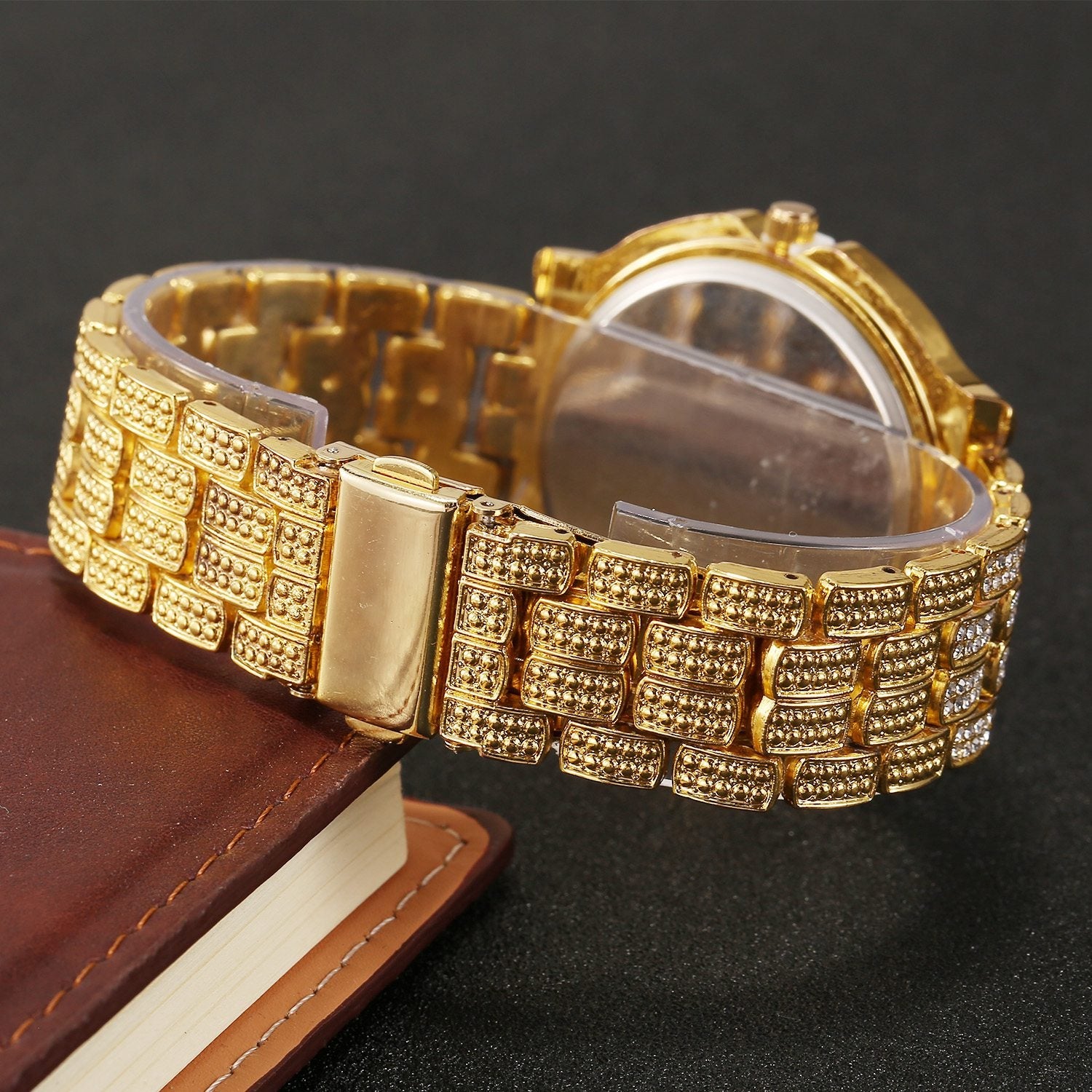 Luxury Crystal Rhinestone Quartz Watch Outlet 2025 New