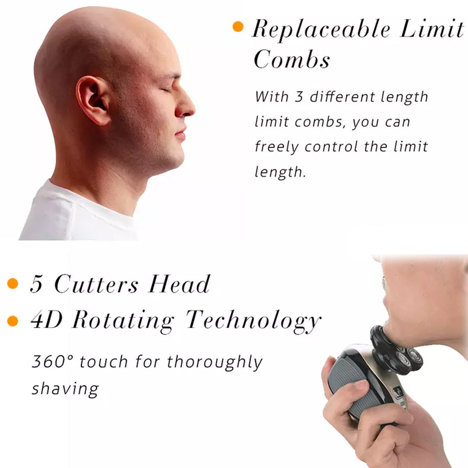 5-in-1 4D Rotary Electric Shaver Beard Trimmer Cheap Manchester