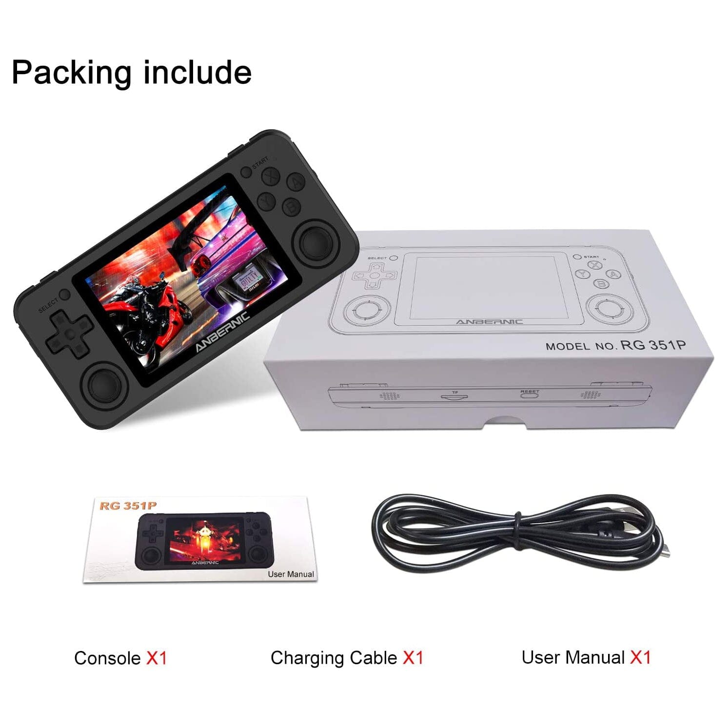 RG351P Handheld Game Console Cheap Sale Tumblr