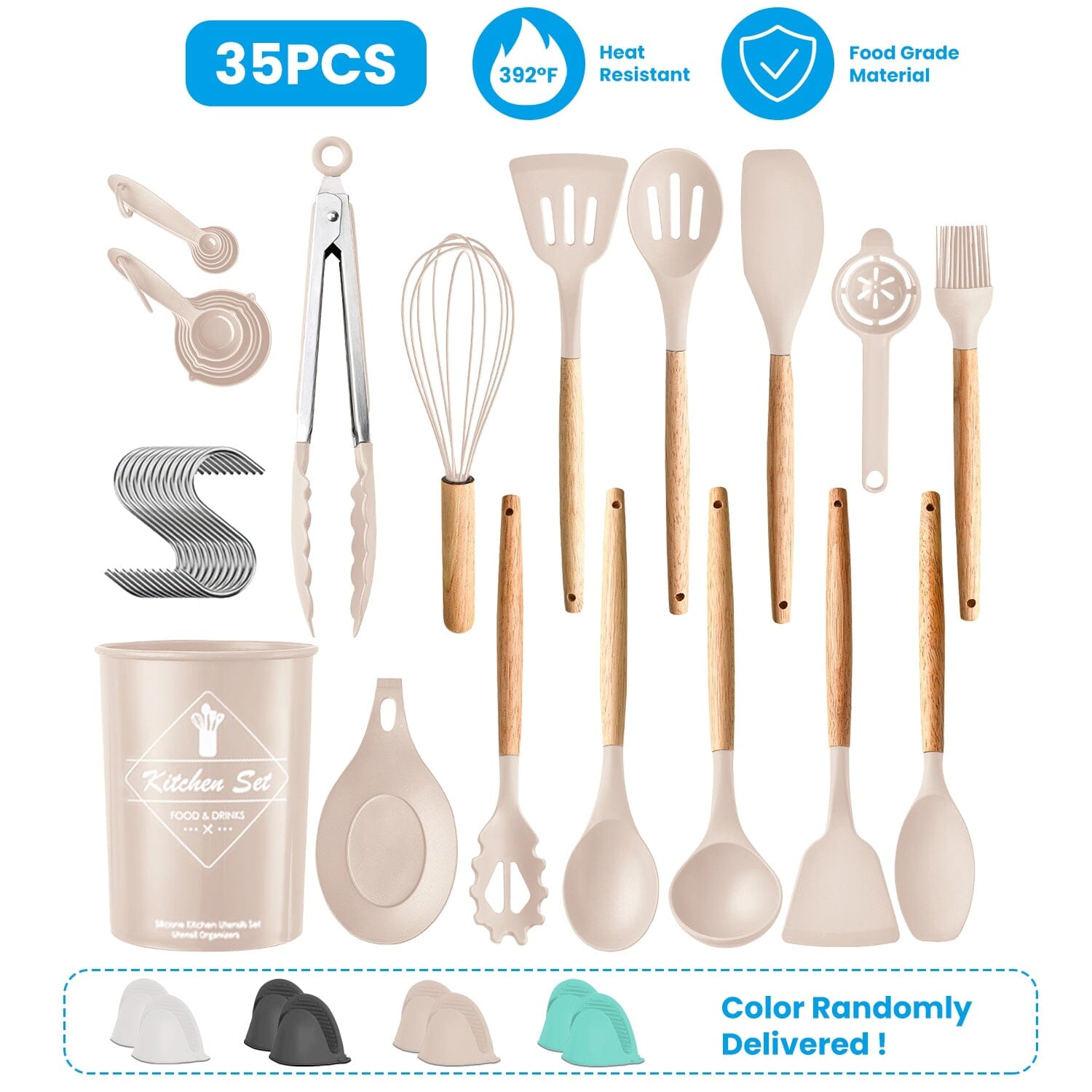 35-Pieces: Kitchen Cooking Utensils Set Footaction Online