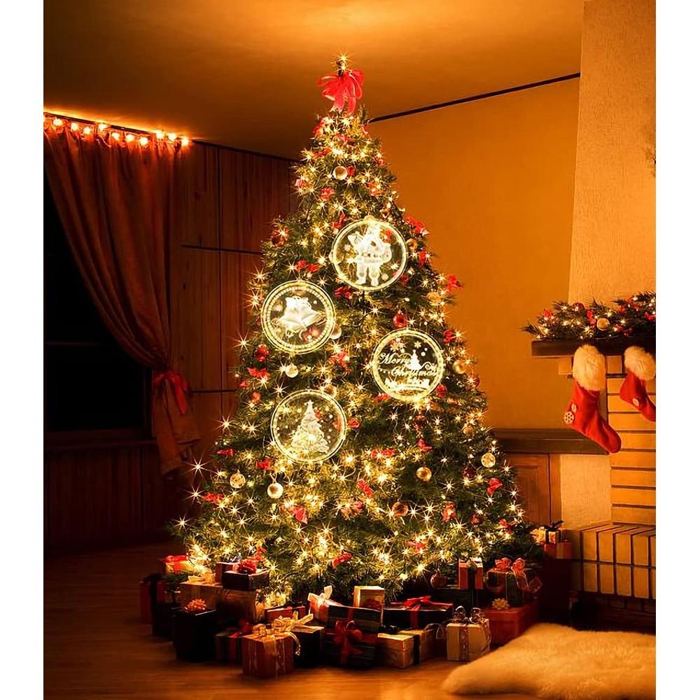 3-Pack: 3D Large Christmas LED Hanging Lights Low Pice Fee Shipping Sale Online