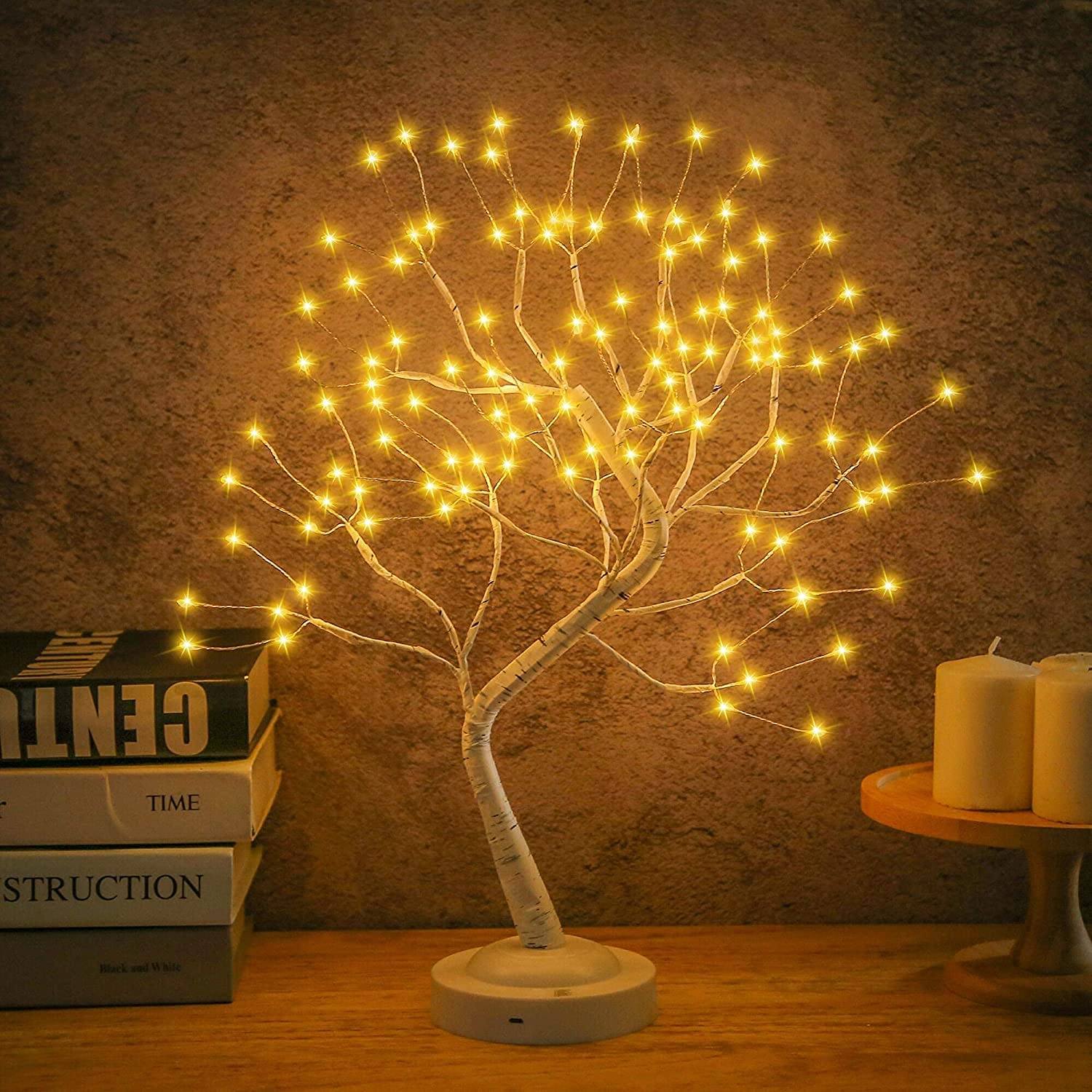 LED Artificial Twig Tree Light Tabletop Bonsai Lamp Clearance Amazing Pice