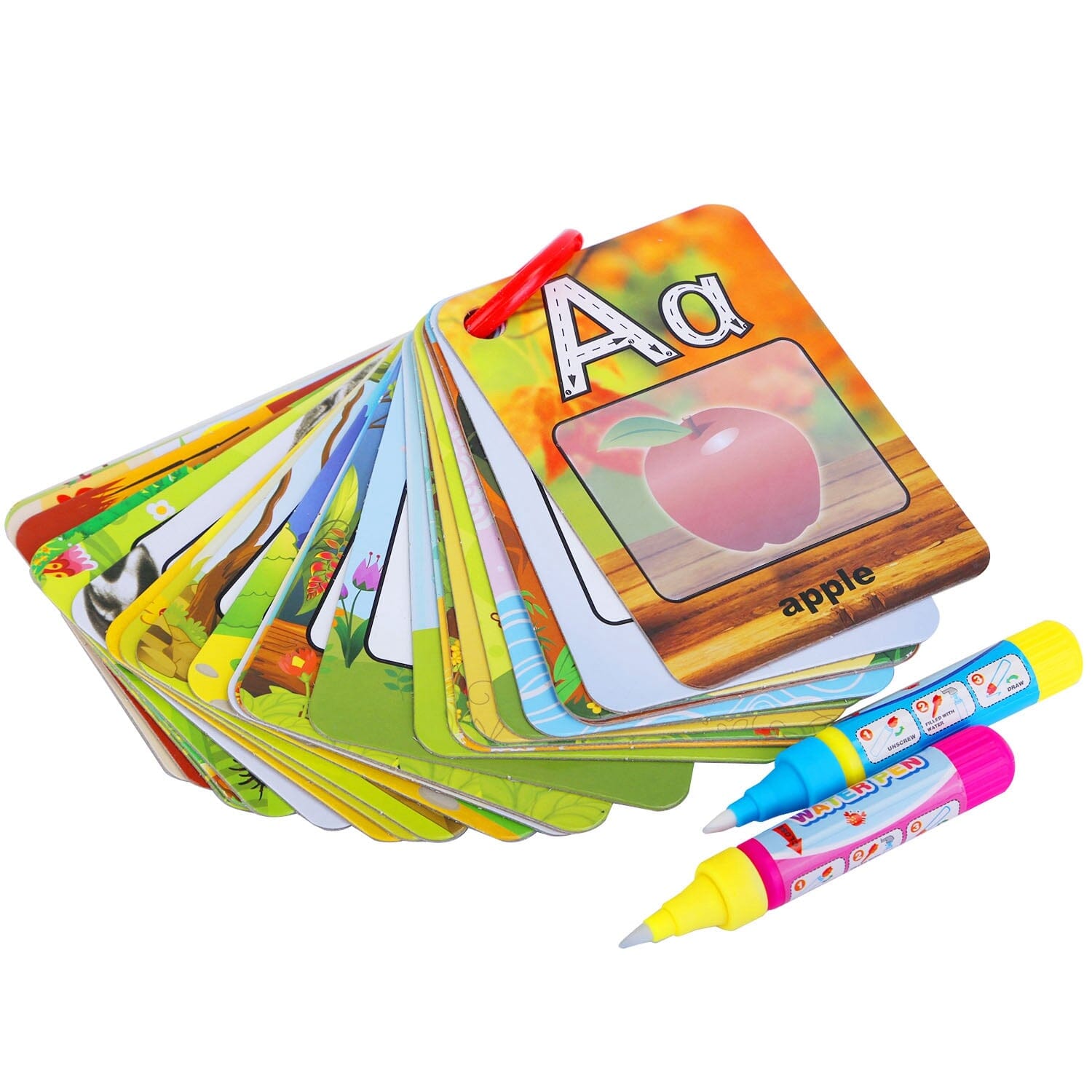 Alphabet Water Coloring Cards with 2 Magic Water Pens Buy Cheap Manchester Great Sale