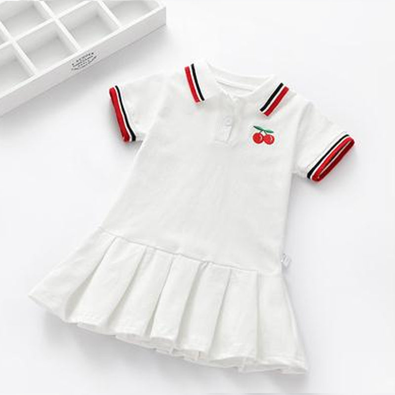 Children Dress Spring Summer Turn-Down Collar Free Shipping Manchester Great Sale