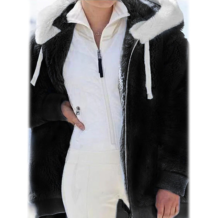 Women's Plus Size Hoodie Coat Long Sleeve Outlet Low Pice Fee Shipping