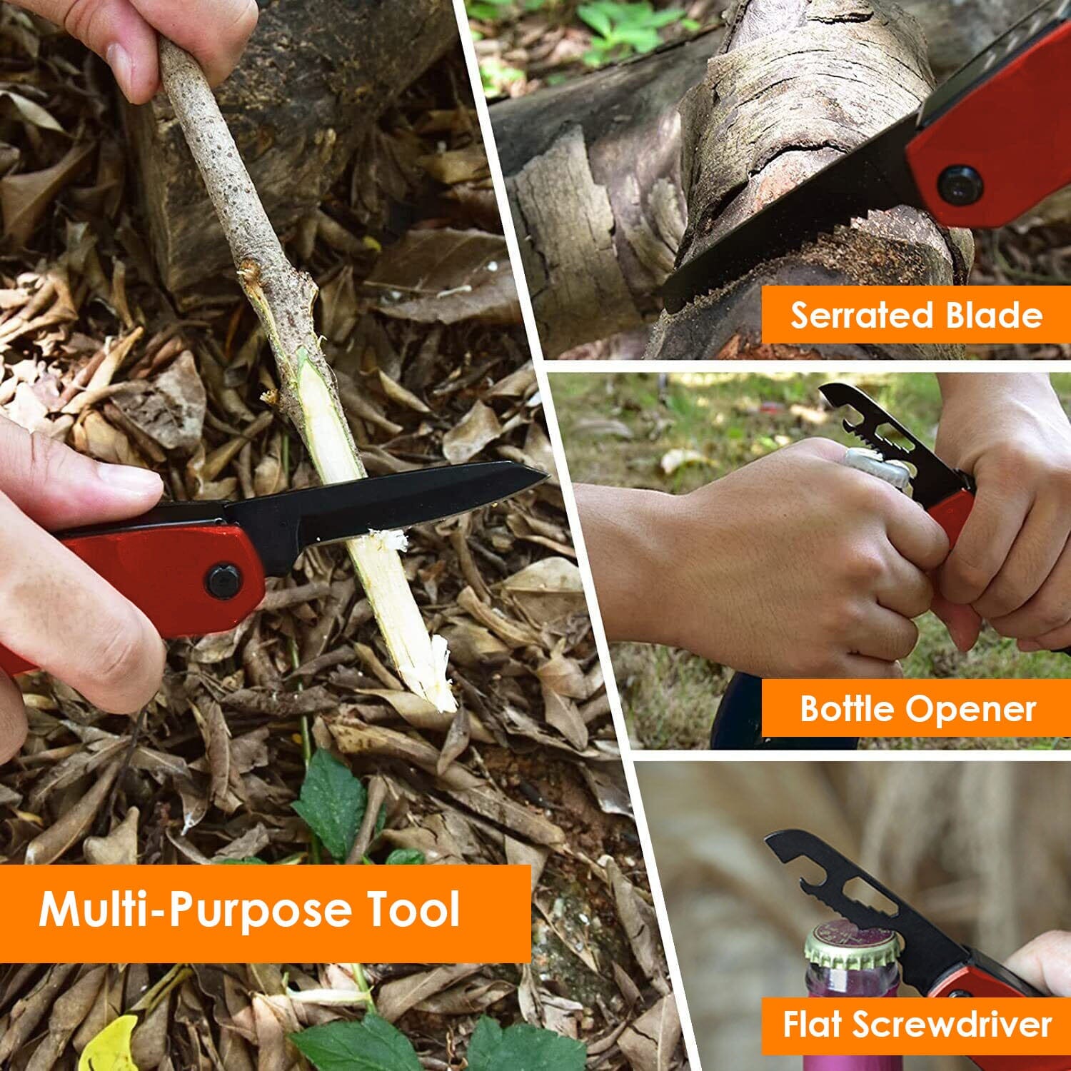 13-in-1 Multi-tool Hammer Camping Survival Tool Discount Best Sale