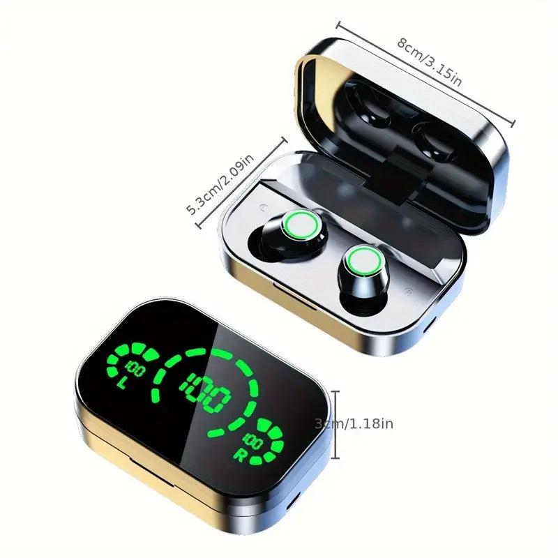 Mini Wireless Earbuds with Digital Display - True Wireless Stereo Earphones Shop Offer