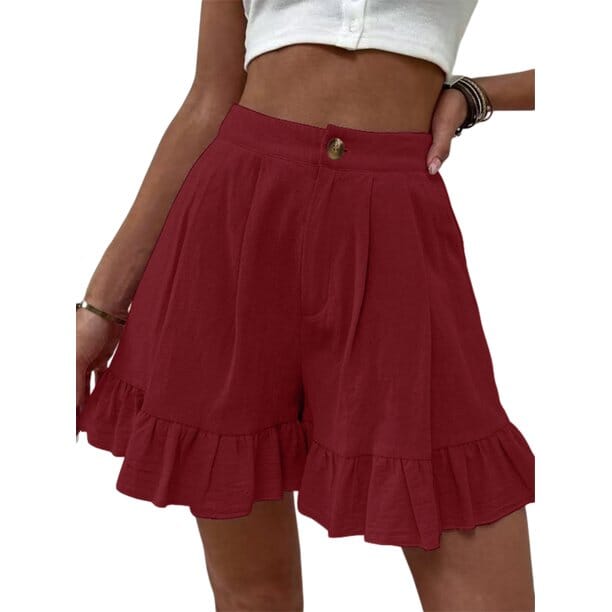 Women's Plus Size Loungewear Bottom Nighty Pure Color Bed Cotton Short Pant Shorts 2025 New