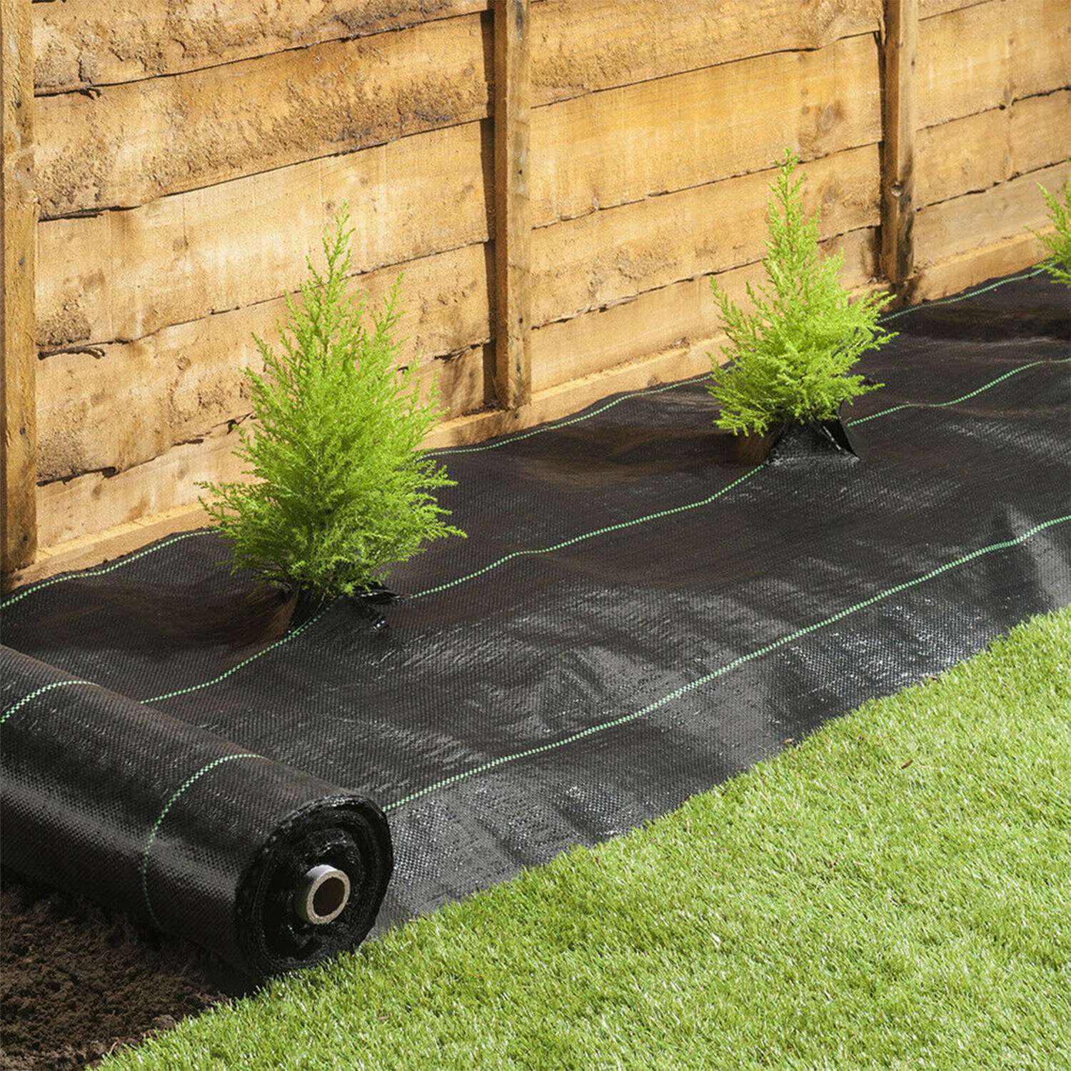 Weed Barrier Landscape Gardening Mat Fabric Woven Cheap Sale From China