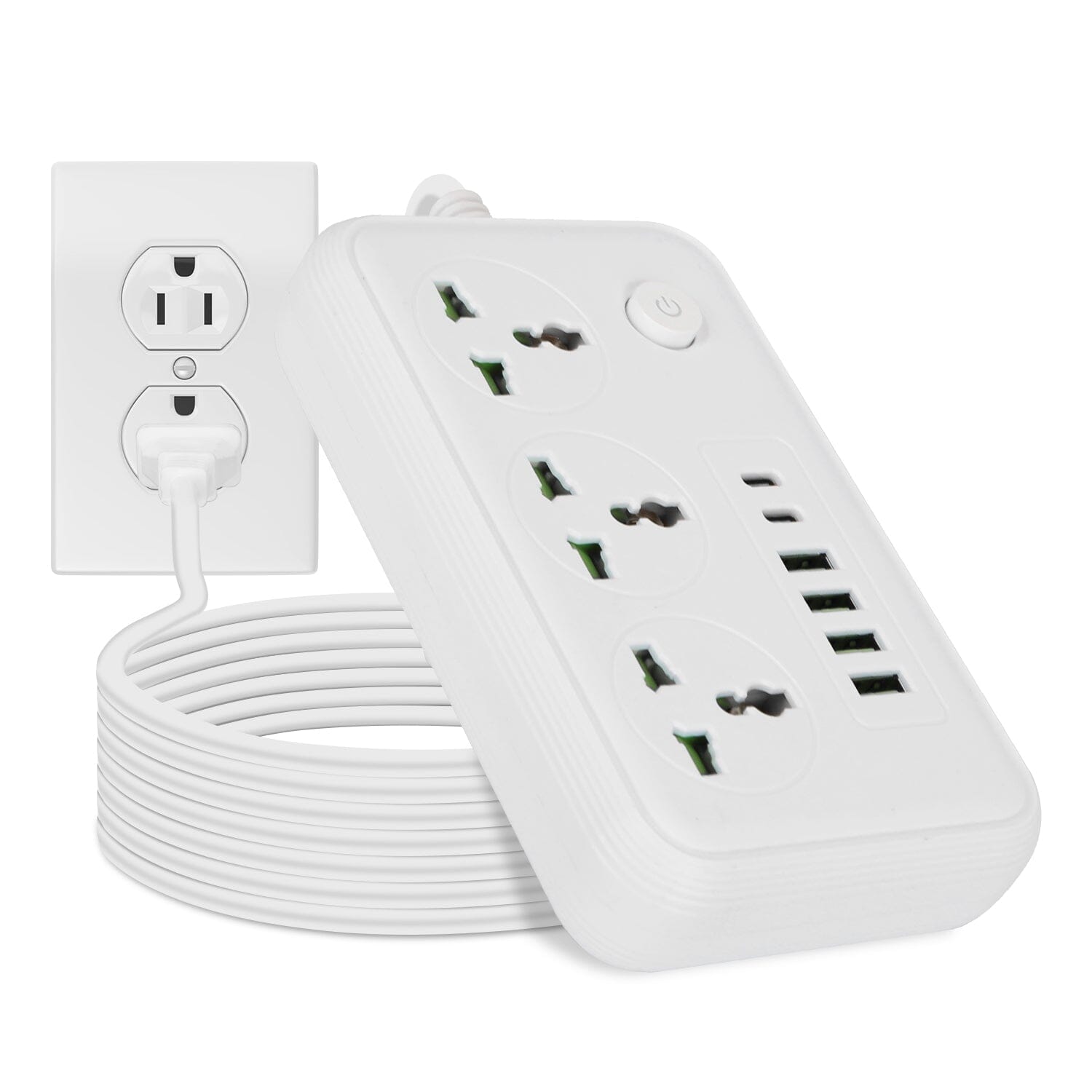 Power Strip with 5.9ft Extension Buy Cheap Clearance Store