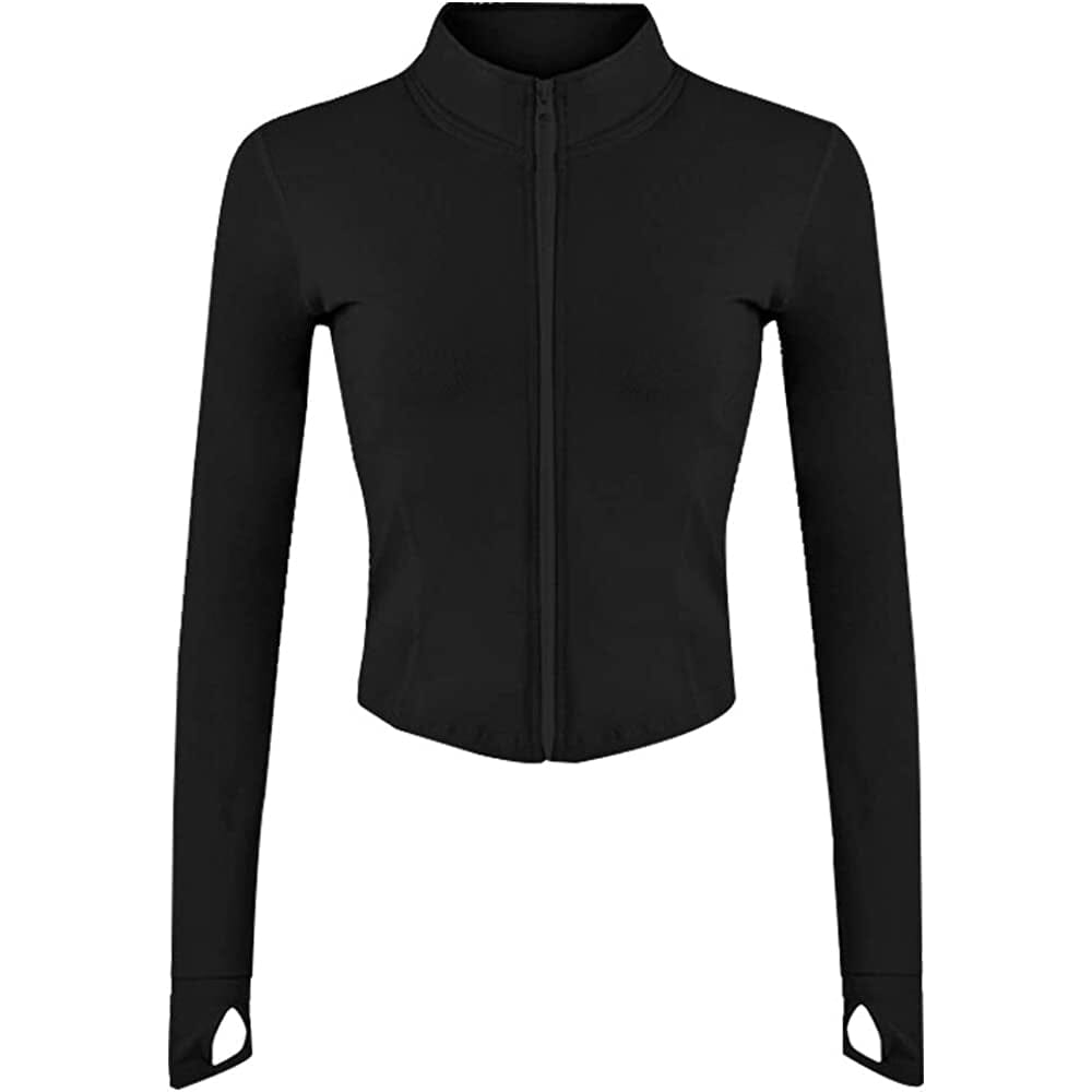 Women's Athletic Full Zip Lightweight Workout Jacket Geniue Stockist