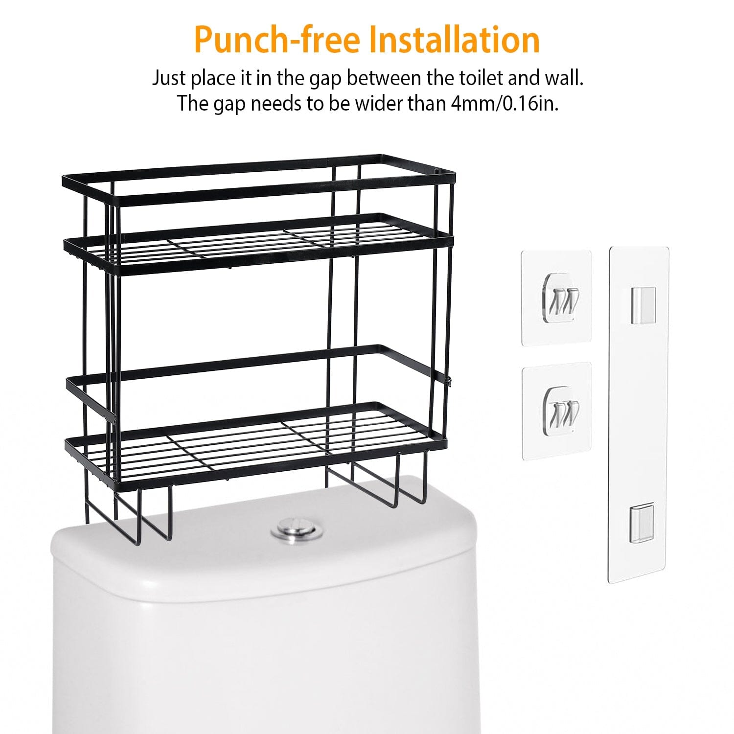 2-Tier Over the Toilet Storage Shelf Rack Clearance Online