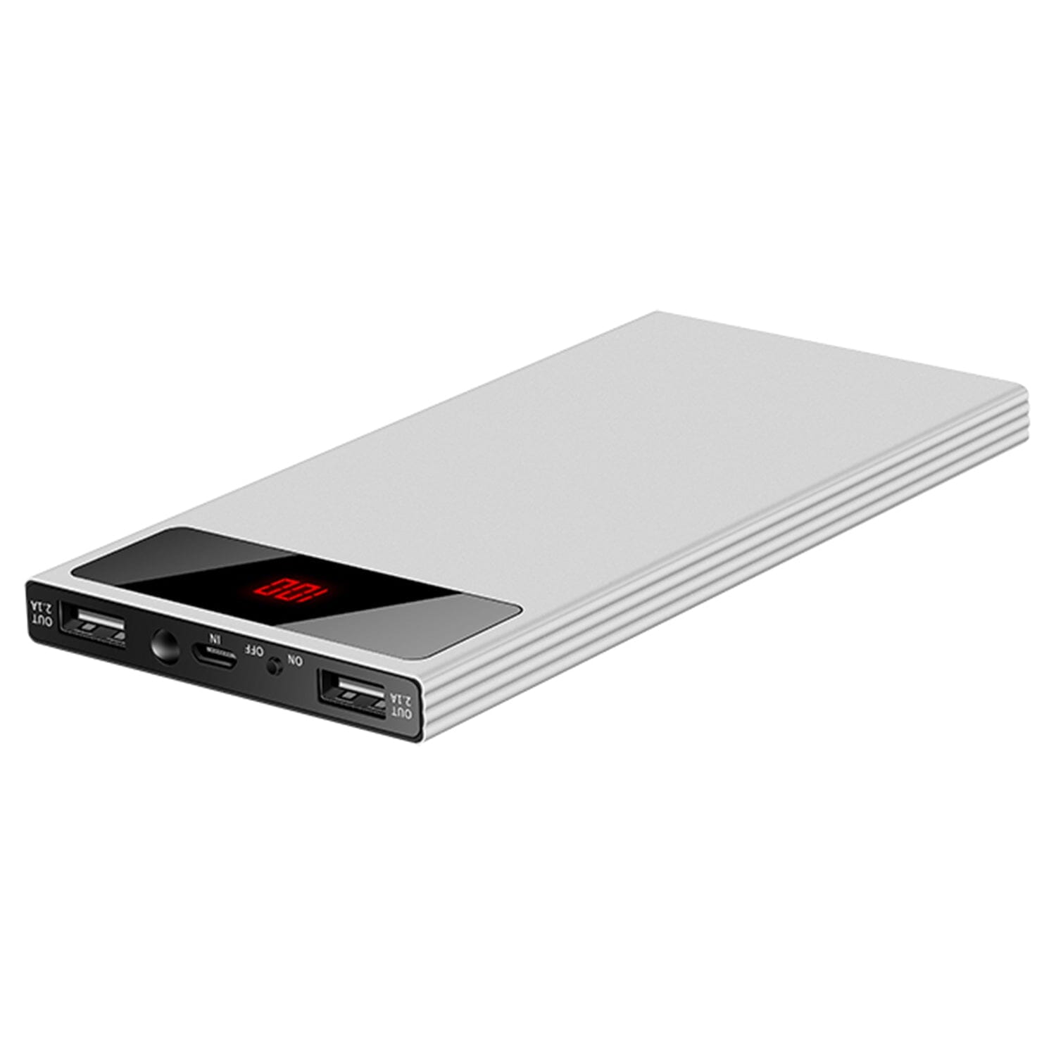 20,000mAh Power Bank Ultra-thin External Battery Pack With Mastercard